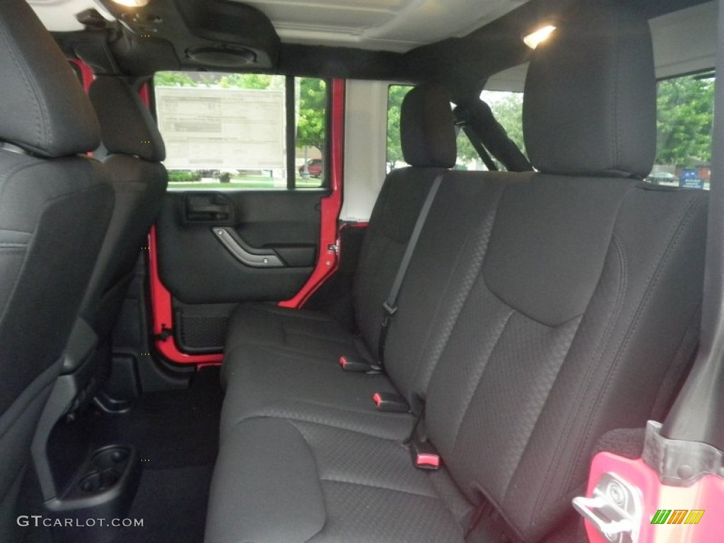 2013 Wrangler Unlimited Sport 4x4 - Rock Lobster Red / Black photo #5
