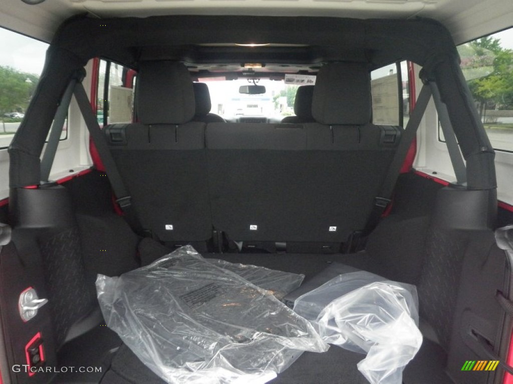 2013 Wrangler Unlimited Sport 4x4 - Rock Lobster Red / Black photo #6