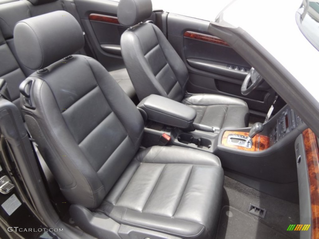 2006 Audi A4 1.8T Cabriolet Front Seat Photos