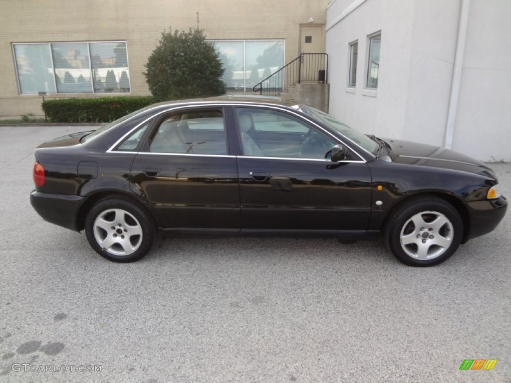 Brilliant Black 1997 Audi A4 2.8 quattro Sedan Exterior Photo #83332513
