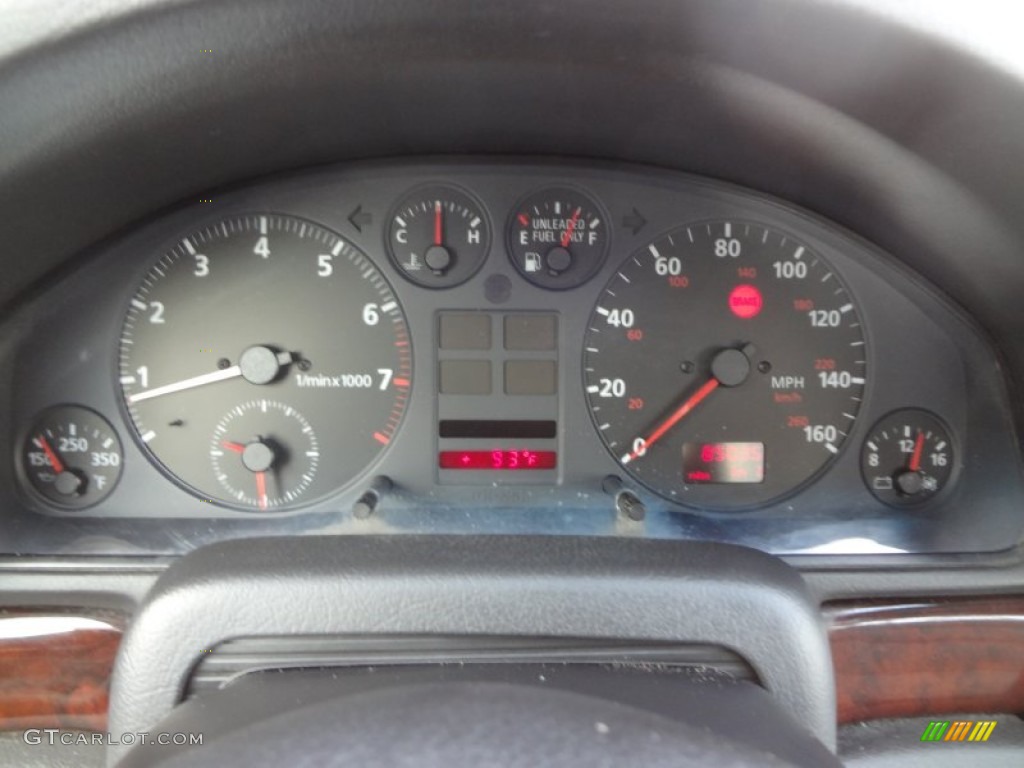 1997 Audi A4 2.8 quattro Sedan Gauges Photo #83332883