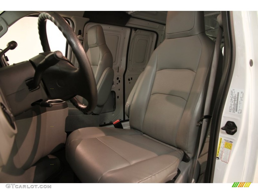 Medium Flint Interior 2013 Ford E Series Van E250 Cargo Photo #83333845
