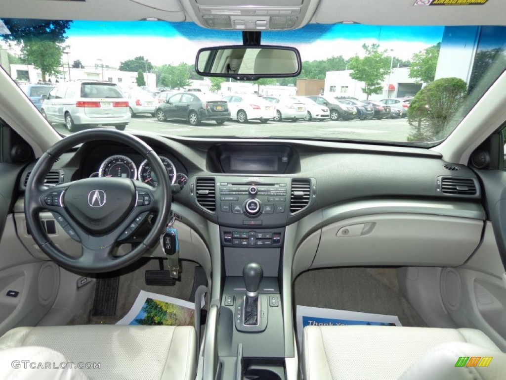 2010 TSX V6 Sedan - Palladium Metallic / Taupe photo #13