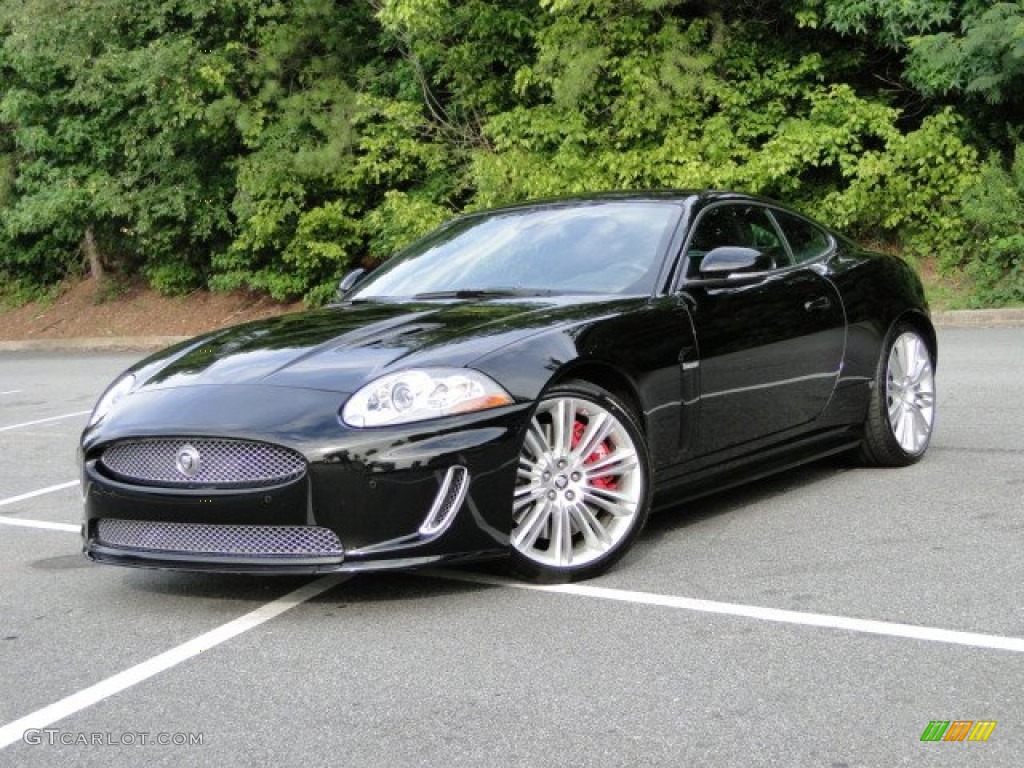 Ultimate Black Metallic 2011 Jaguar XK XKR175 Coupe Exterior Photo #83334115
