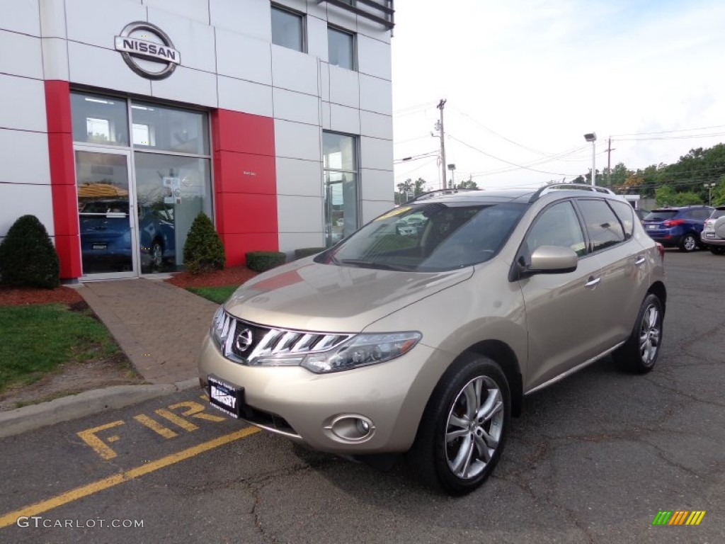 2009 Murano LE AWD - Saharan Stone Metallic / Black photo #1