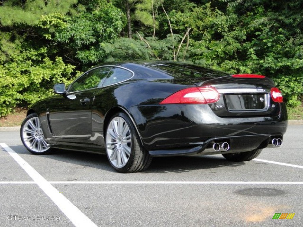 Ultimate Black Metallic 2011 Jaguar XK XKR175 Coupe Exterior Photo #83334301