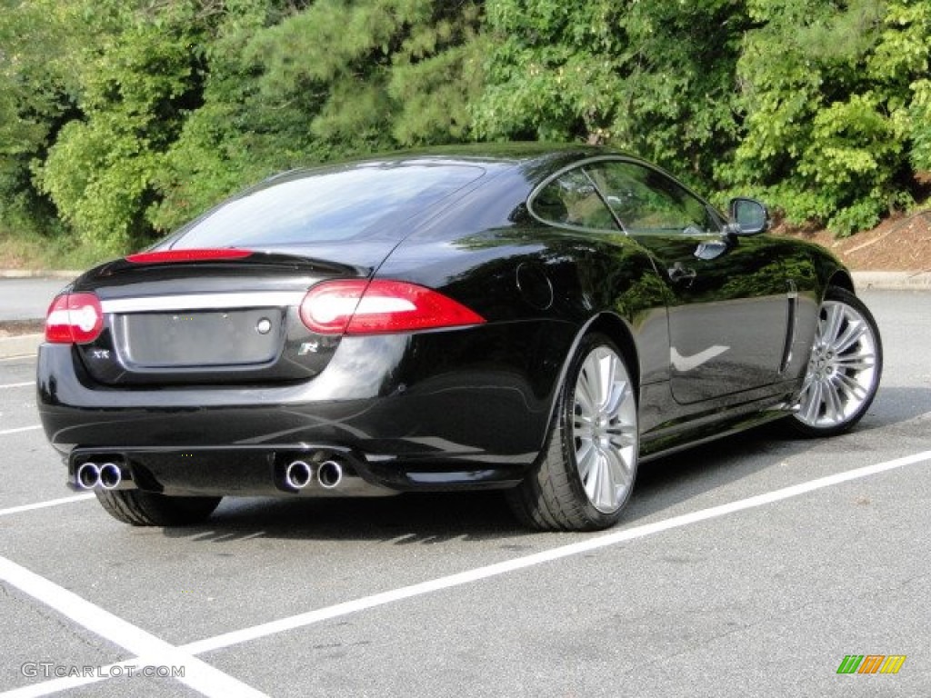 Ultimate Black Metallic 2011 Jaguar XK XKR175 Coupe Exterior Photo #83334322