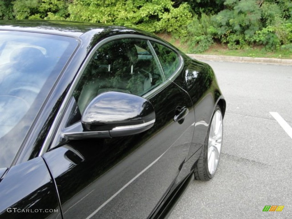 2011 XK XKR175 Coupe - Ultimate Black Metallic / Warm Charcoal/Warm Charcoal/Cranberry photo #20