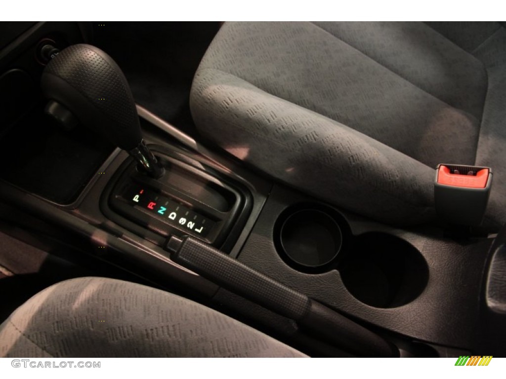 2004 Elantra GLS Sedan - Sterling Silver / Gray photo #9