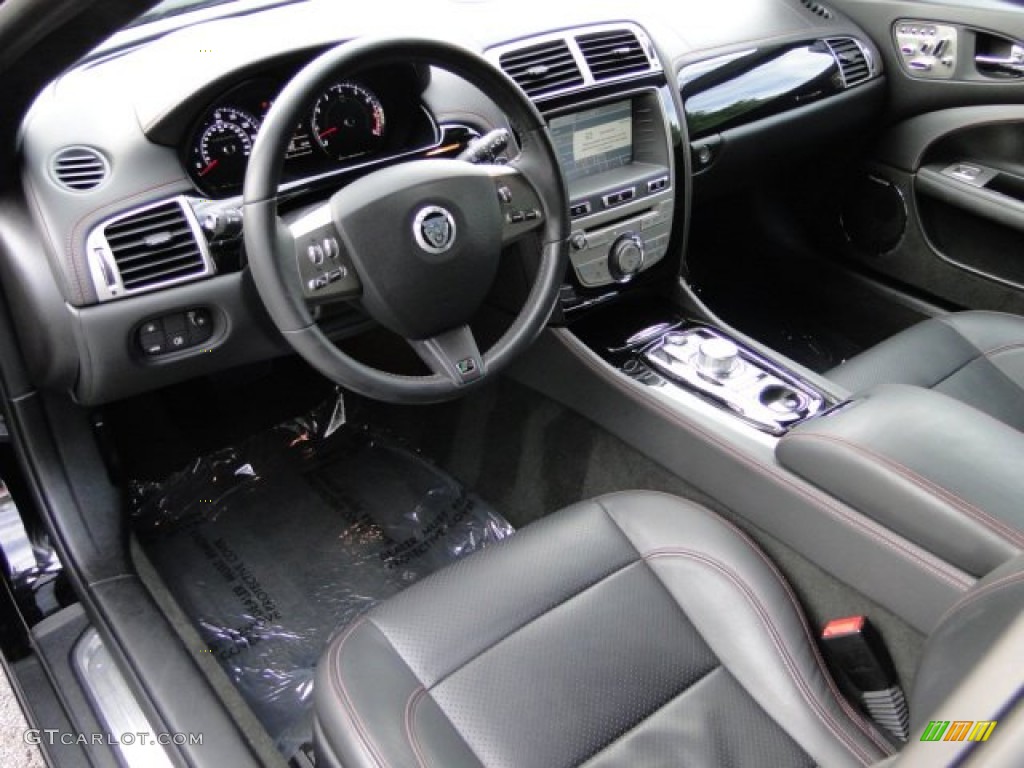 Warm Charcoal/Warm Charcoal/Cranberry Interior 2011 Jaguar XK XKR175 Coupe Photo #83335000
