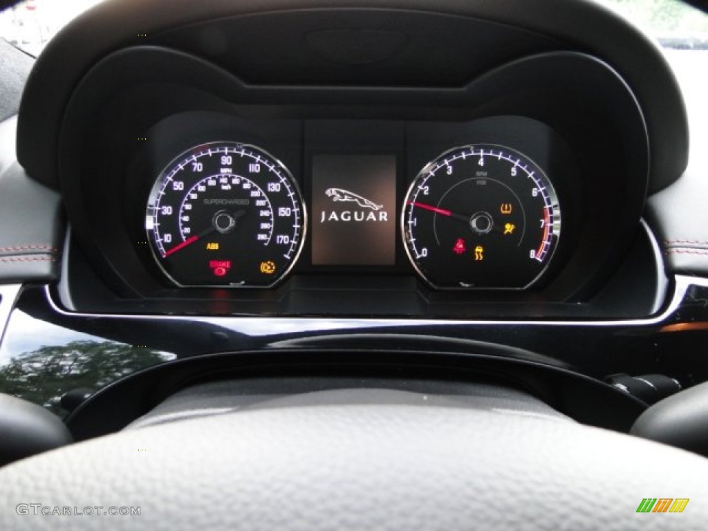 2011 Jaguar XK XKR175 Coupe Gauges Photo #83335064