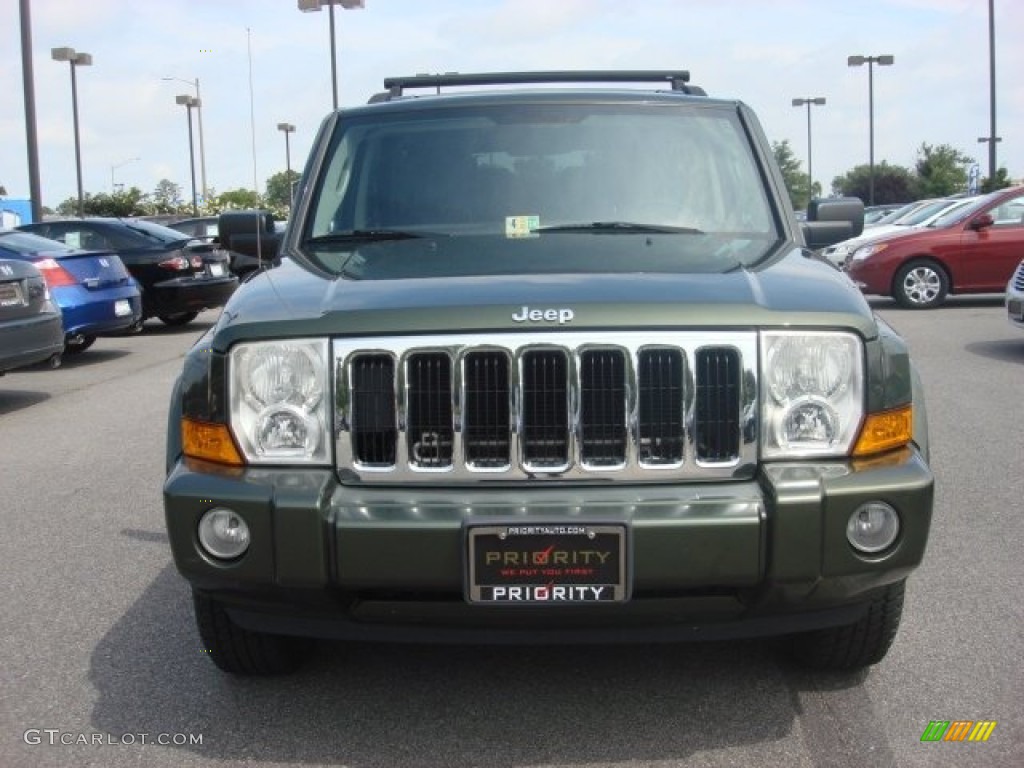 2007 Commander Sport 4x4 - Jeep Green Metallic / Medium Slate Gray photo #8