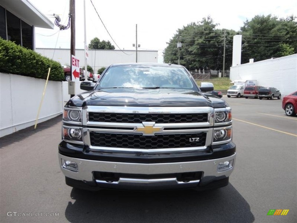 2014 Silverado 1500 LTZ Crew Cab 4x4 - Black / Jet Black photo #2