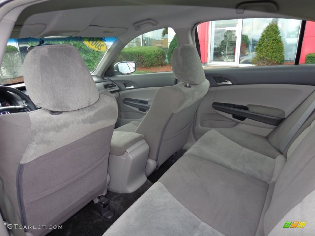 2009 Honda Accord LX-P Sedan Rear Seat Photo #83335424
