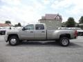 Graystone Metallic - Silverado 3500HD LT Crew Cab 4x4 Dually Photo No. 4
