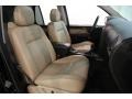 2008 Saab 9-7X Desert Sand Interior Front Seat Photo