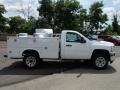 Summit White - Silverado 3500HD WT Regular Cab Utility Truck Photo No. 5