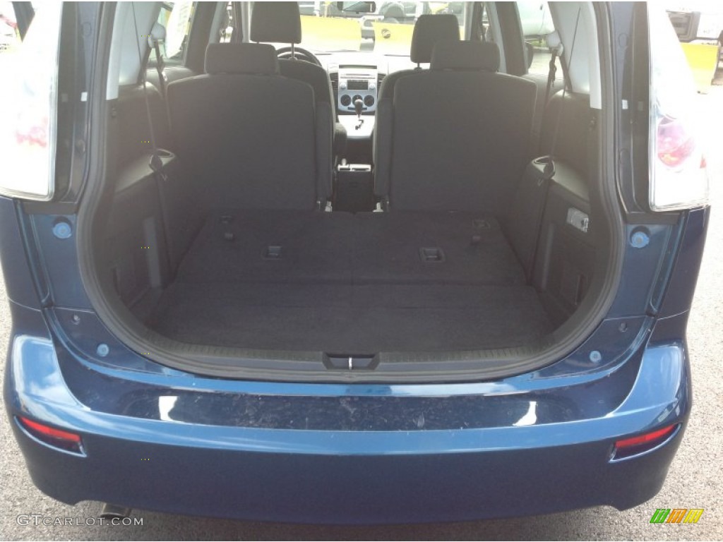 2007 MAZDA5 Sport - Strato Blue Mica / Black photo #13