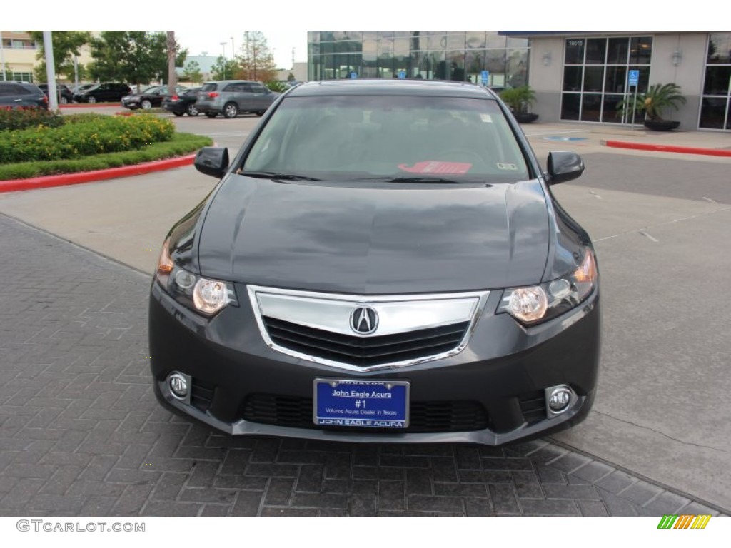 2013 TSX Technology - Graphite Luster Metallic / Ebony photo #2