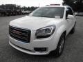 2014 White Diamond Tricoat GMC Acadia SLT  photo #3