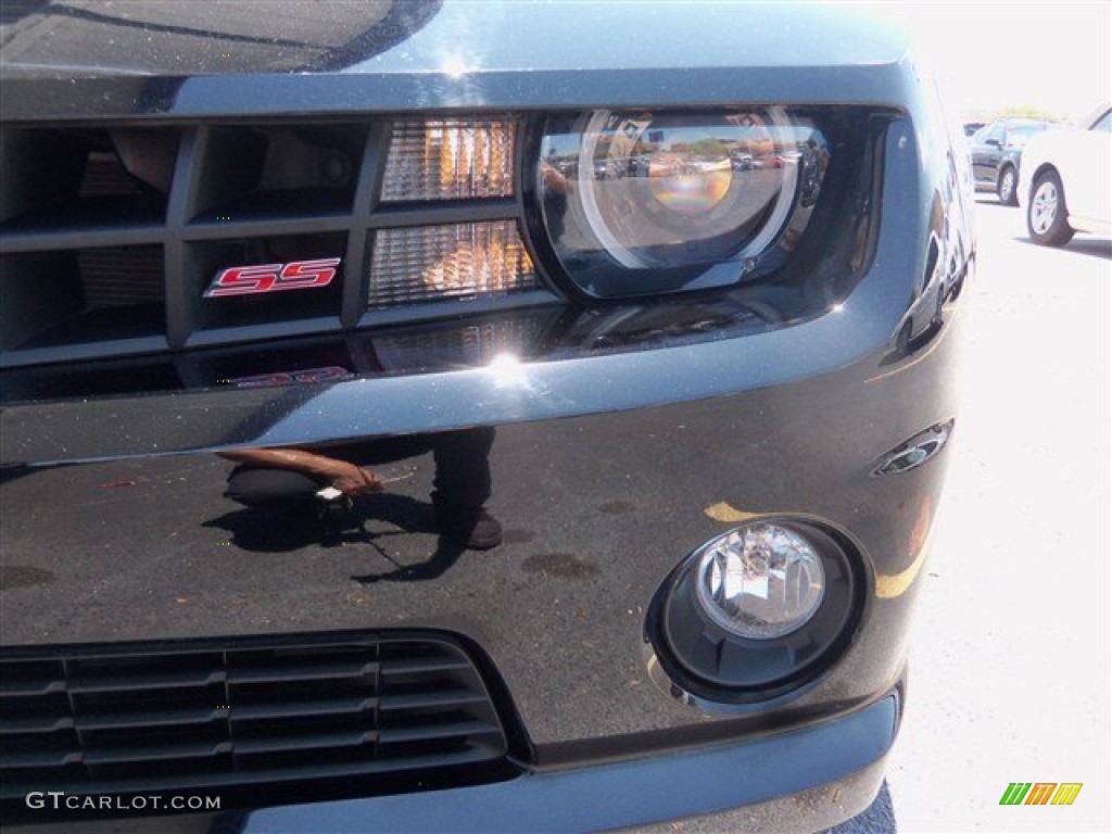 2012 Camaro SS/RS Coupe - Black / Black photo #4