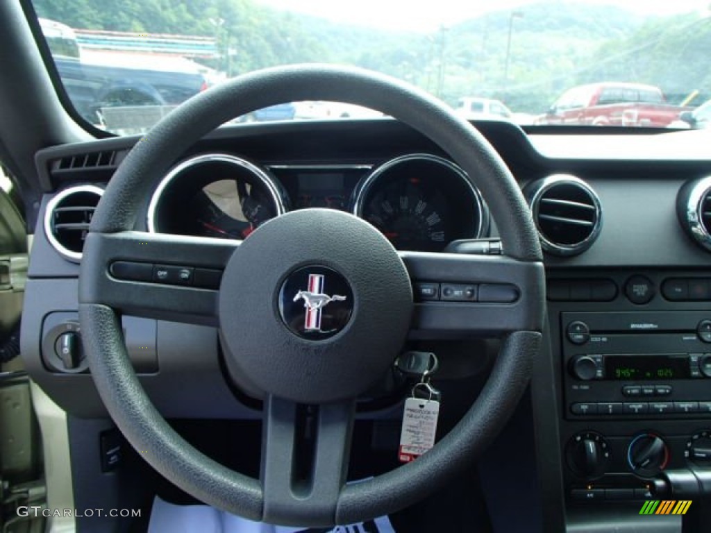 2005 Mustang V6 Deluxe Coupe - Legend Lime Metallic / Dark Charcoal photo #17