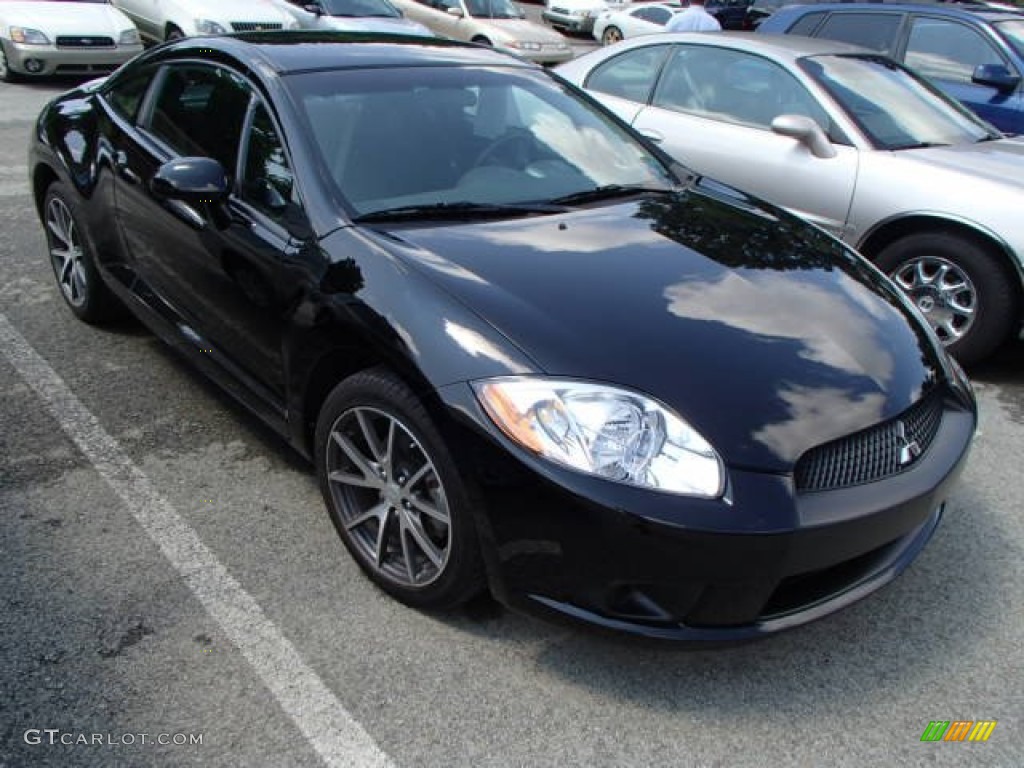 2012 Eclipse SE Coupe - Kalapana Black / Dark Charcoal photo #1
