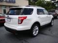2011 White Platinum Tri-Coat Ford Explorer Limited  photo #8