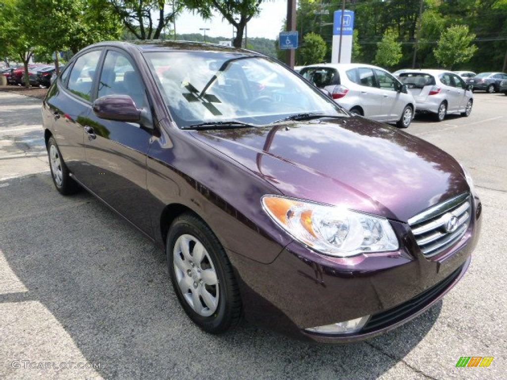 Purple Rain 2009 Hyundai Elantra GLS Sedan Exterior Photo #83341458