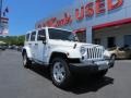 Bright White 2012 Jeep Wrangler Unlimited Sahara Arctic Edition 4x4