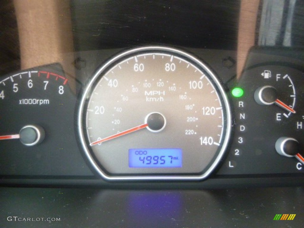 2009 Elantra GLS Sedan - Purple Rain / Beige photo #25