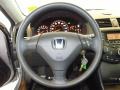 Black 2005 Honda Accord LX Coupe Steering Wheel
