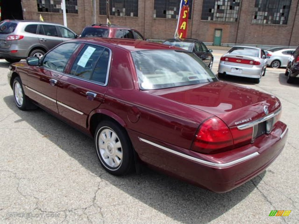 2004 Grand Marquis LS - Dark Toreador Red Metallic / Medium Parchment photo #6