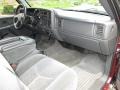 Medium Gray 2003 Chevrolet Silverado 1500 LS Extended Cab Dashboard