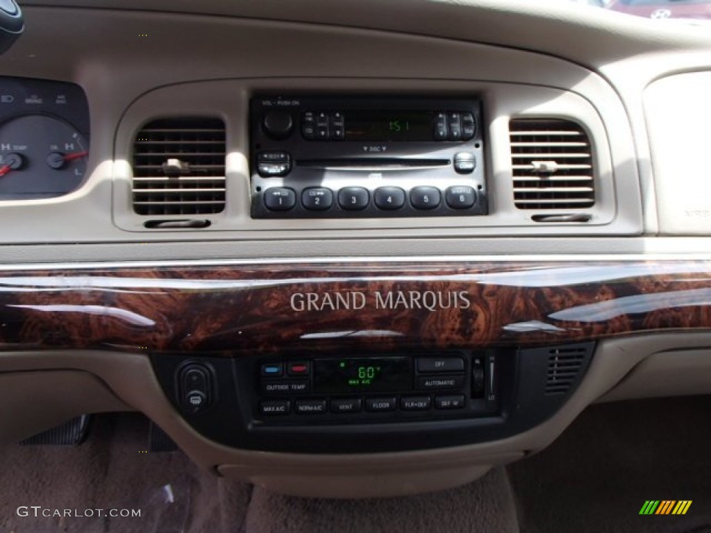 2004 Grand Marquis LS - Dark Toreador Red Metallic / Medium Parchment photo #16