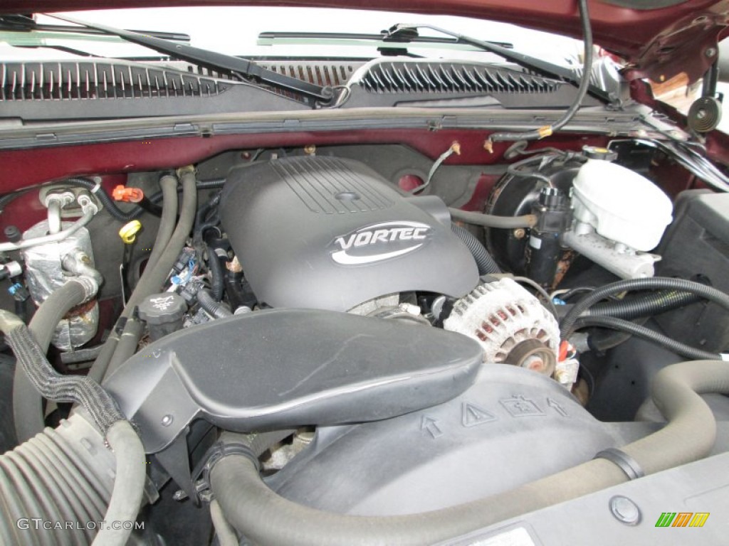 2003 Chevrolet Silverado 1500 LS Extended Cab Engine Photos