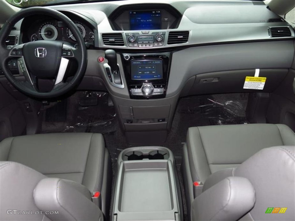 2014 Honda Odyssey EX-L Truffle Dashboard Photo #83344567