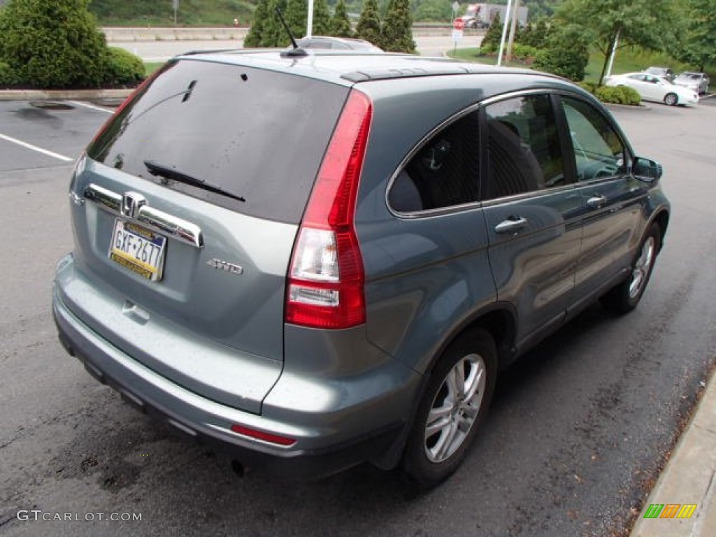 2011 CR-V EX-L 4WD - Opal Sage Metallic / Ivory photo #5