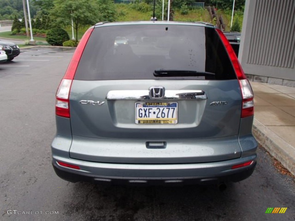 2011 CR-V EX-L 4WD - Opal Sage Metallic / Ivory photo #6