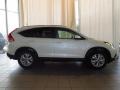 2013 White Diamond Pearl Honda CR-V EX-L  photo #2