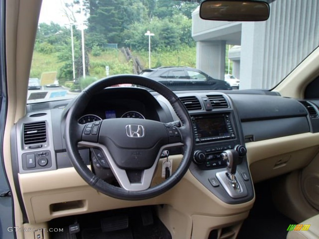 2011 CR-V EX-L 4WD - Opal Sage Metallic / Ivory photo #11