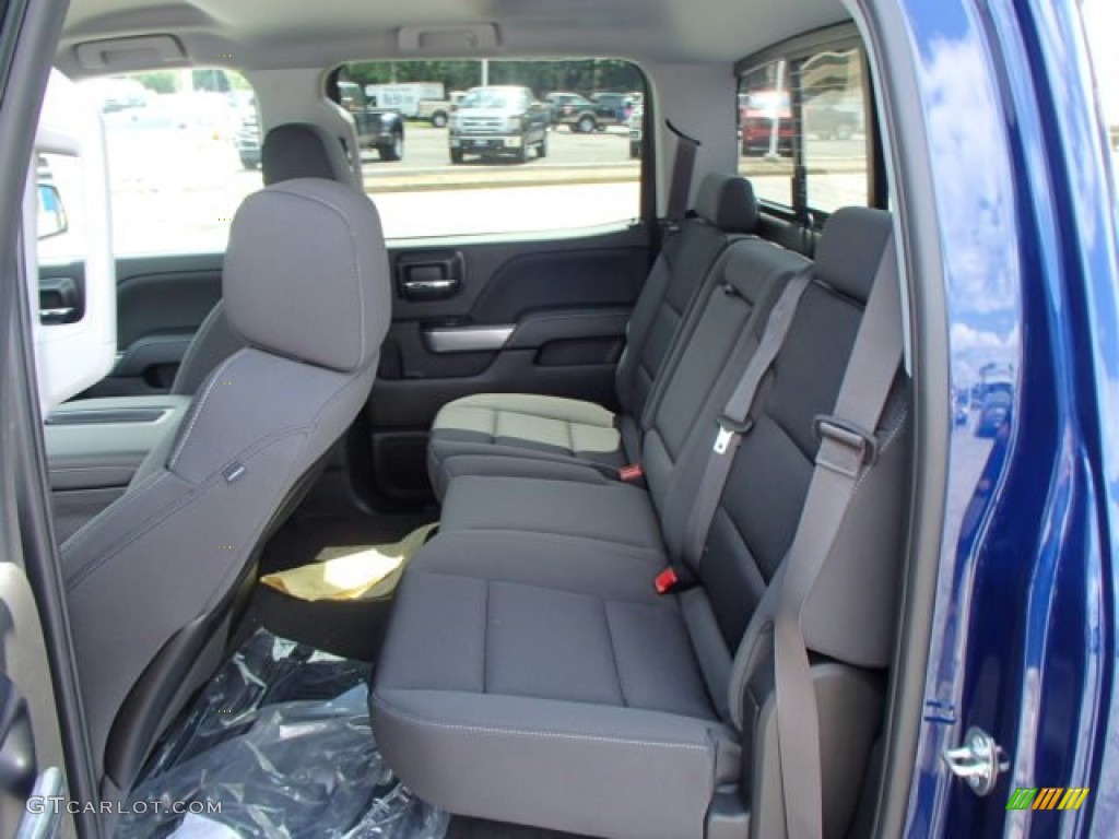 2014 Silverado 1500 LT Z71 Crew Cab 4x4 - Blue Topaz Metallic / Jet Black photo #12