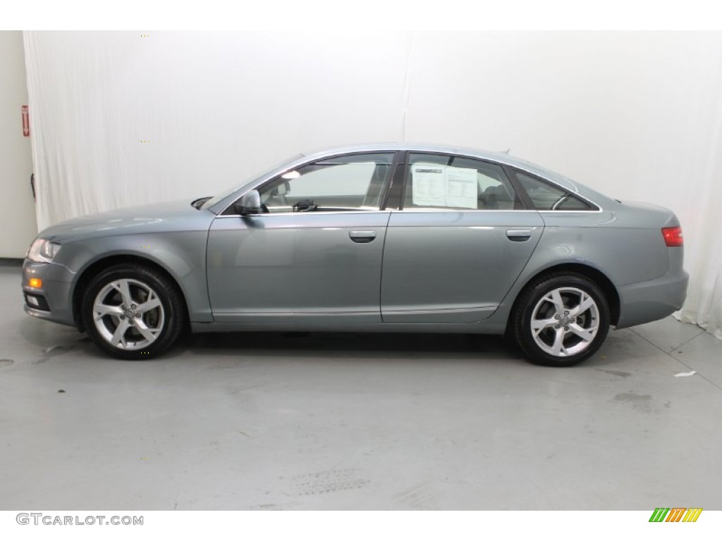 Quartz Gray Metallic 2010 Audi A6 3.2 FSI Sedan Exterior Photo #83348396