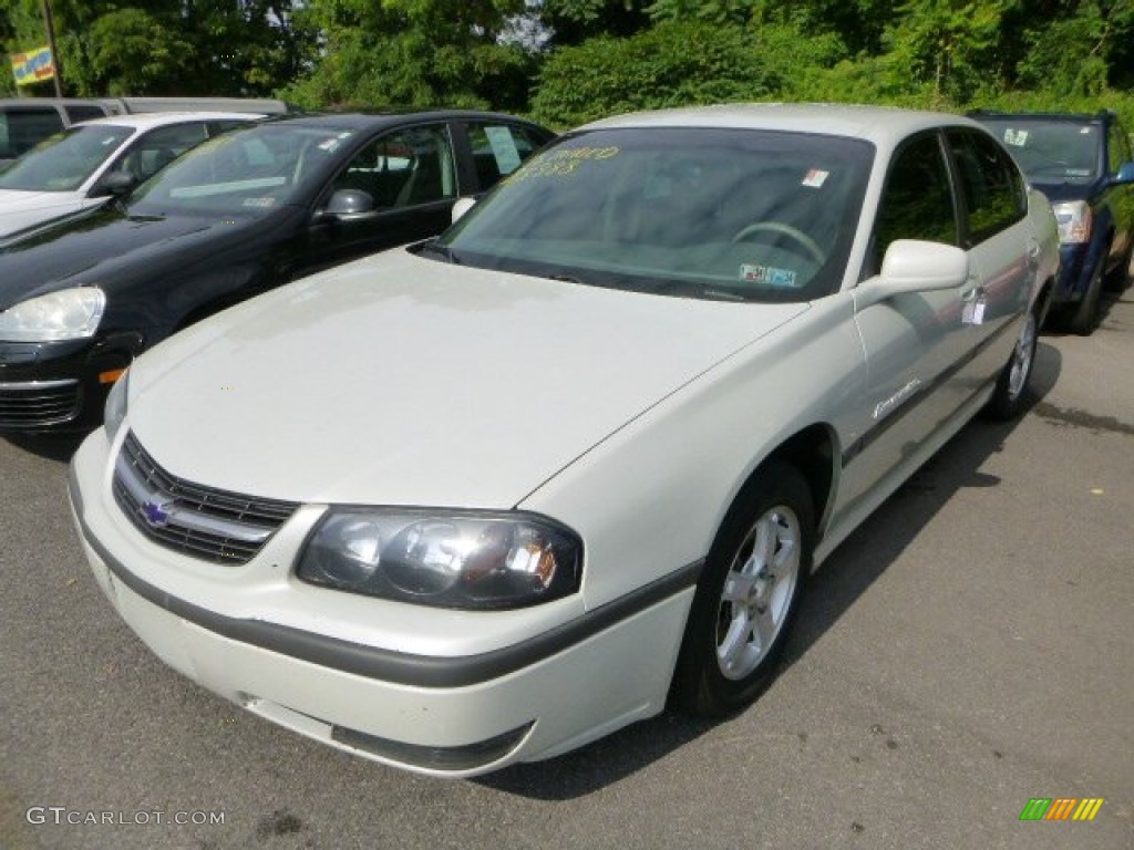 2003 Impala LS - White / Medium Gray photo #4