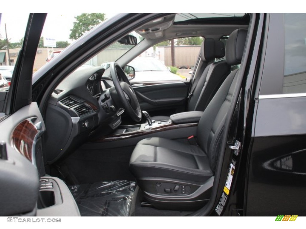 Black Interior 2013 BMW X5 xDrive 35i Premium Photo #83348591