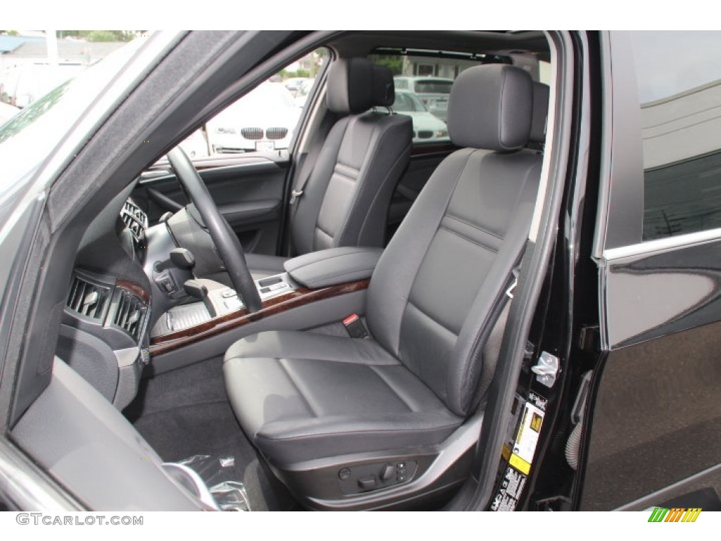 Black Interior 2013 BMW X5 xDrive 35i Premium Photo #83348605