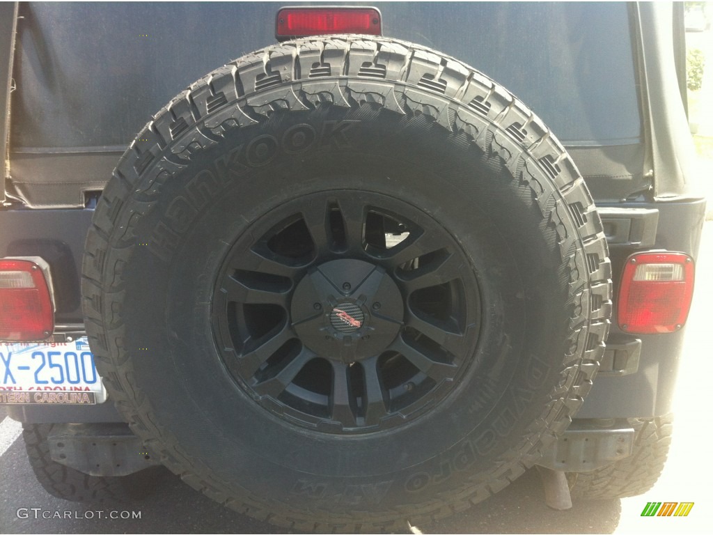 2004 Wrangler Unlimited 4x4 - Patriot Blue Pearl / Dark Slate Gray photo #9