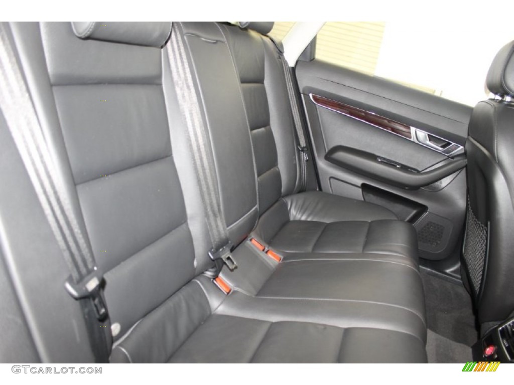 2010 Audi A6 3.2 FSI Sedan Rear Seat Photo #83348761