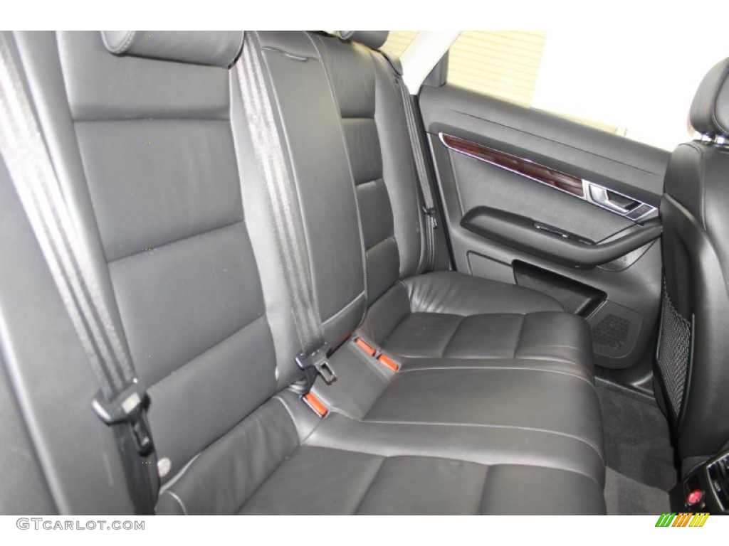 2010 Audi A6 3.2 FSI Sedan Rear Seat Photos