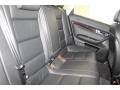 2010 Audi A6 Black Interior Rear Seat Photo